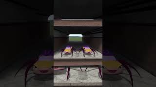 😮😮ALL CAR EATER RUMI HUGGY in Garry's mod. EP4 #garrysmod #careater #nextbotchase #gaming #funny