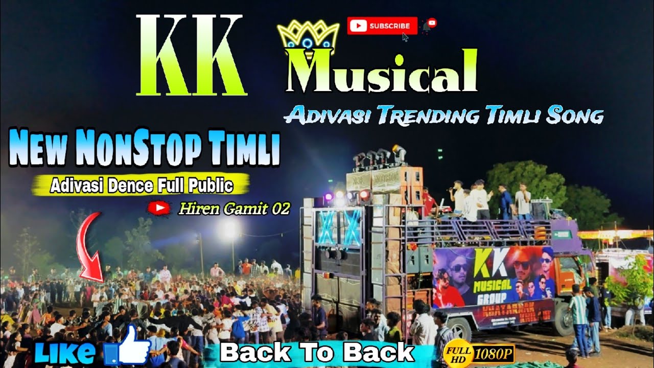 KK Musical Group Non Stop Timli 2025 | Adivasi Timli Song 2025 Golu Singer At.Vekur 15/5/2025