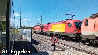 Züge In St. Egyden, R91, IC, Güterzüge | Trainspotten short