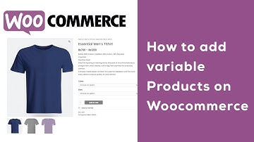 How to add a variable product in woocommerce | Different prices sizes and colors