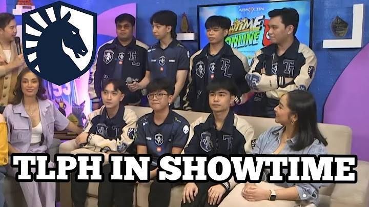 TEAM LIQUID PH INTERVIEWED IN SHOWTIME...🤯