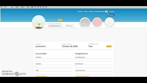 Join a class in typing.com