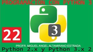22 Programación con Python 3, Python 2 x y Python 3 x 2