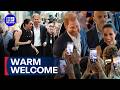 Harry and Meghan kick off Australian tour with heart-warming visit | 9 News Australia