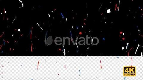 American Color Confetti Pack | Motion Graphics - Videohive template
