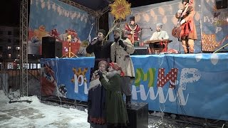 У Житомирі на майдані Корольова провели майстер - клас з виконання щедрівок і традиційних танців