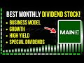 Easily the best monthly dividend stock of all time  huge dividend