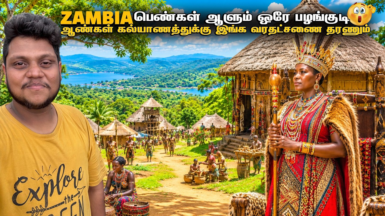 ⁣அரிய Africa பெண்கள் ஆளும் ஒரே பழங்குடி! Zambia EP 3