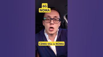 6G NOMA #6gnetworks non orthogonal multiple access