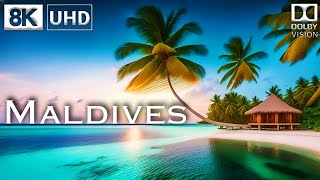 Maldives 🇲🇻 8K Video Ultra Hd 60Fps Dolby Vision | Maldives 8K Hdr | 8K Tv