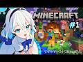 AIとゆくマインクラフト あき先生を添えて#1【AI VTuber しずく】