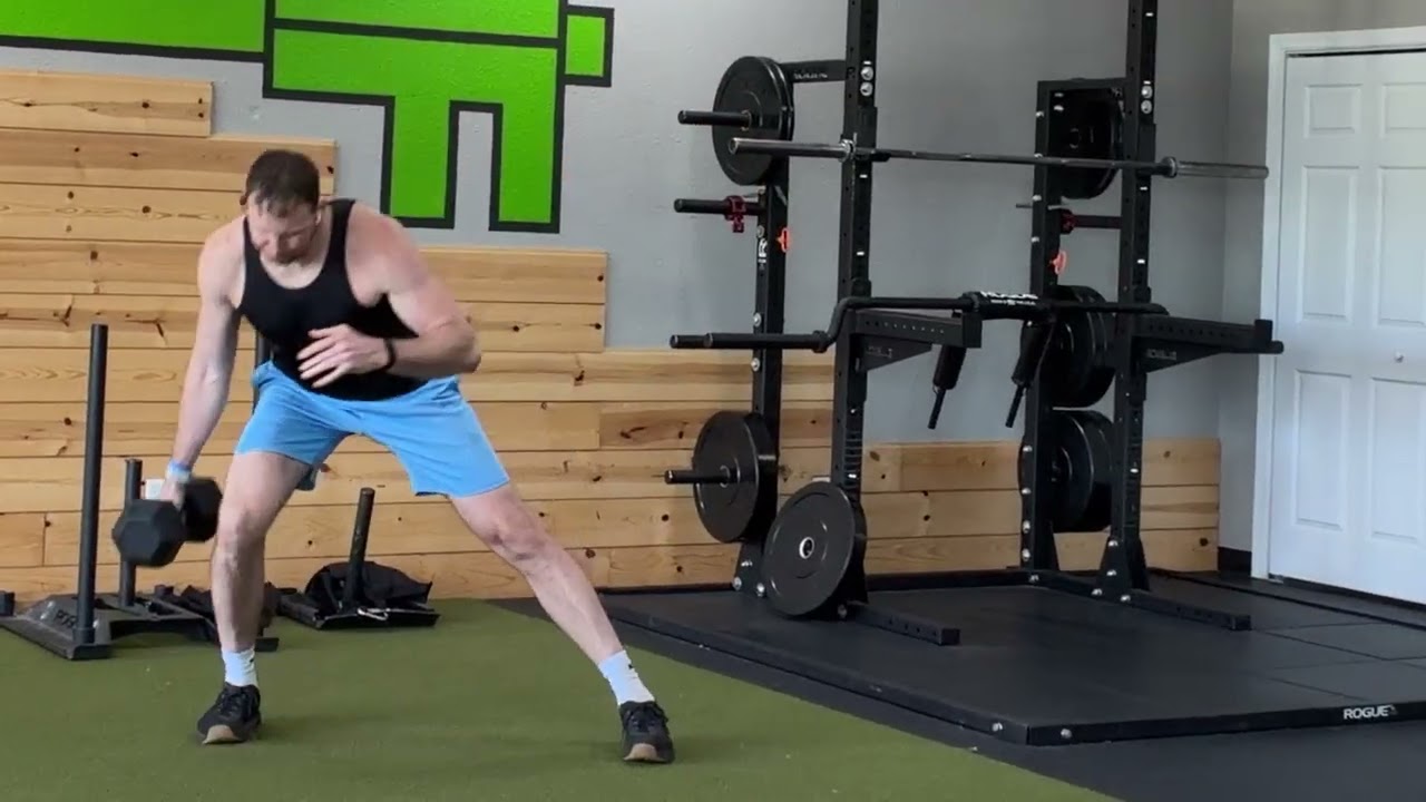 1-Arm DB Ipsilateral Lateral Lunge