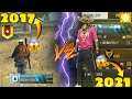 OLD PLAYER 2017 VS 2021 PLAYER IN FREE FIRE