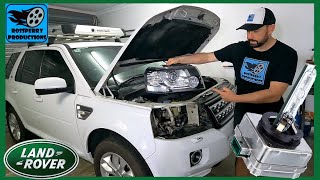 How to Remove a Land Rover Freelander 2 Headlight - HID Bulb Replacement