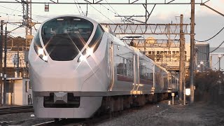 【爆音ジョイント音】E657系K18編成(22M 特急ひたち22号)泉駅付近のガーター橋を通過。