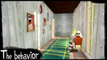 ALL CUTSCENES THE BEHAVIOR- HELLO NEIGHBOR MOD