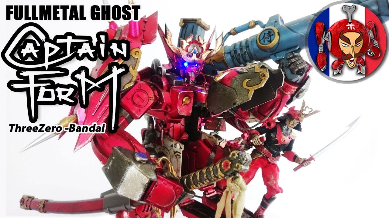 Bandai + ThreeZero - FullMetal Ghost Captain Form GUNDAM UNBOXING 