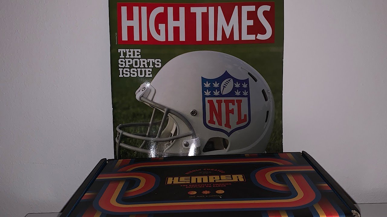High Times Centrefold Reveal (Sports Issue) & Hemper's That 70's Cannabis Subscription  Box Opening
