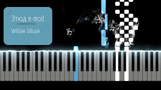 Этюд e-moll - William Gillock  | Tutorial Piano