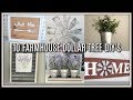 10 DOLLAR TREE FARMHOUSE DIY'S