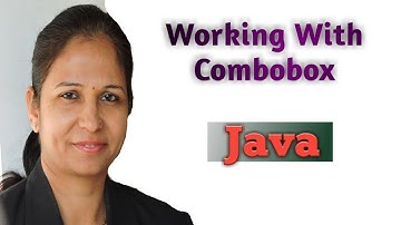 How to use combobox in Java Netbeans