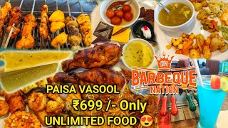 Finnally Barbeque Nation in Jamshedpur 😍 || Unlimited Buffet in just ₹699 /-|| New restaurant in Jsr