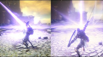 Jetstream Sam Moveset Showcase - DS3 Burning Battle Mod