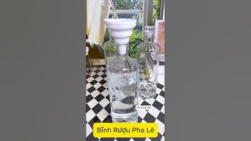 Bình rượu pha lê 2 5 7