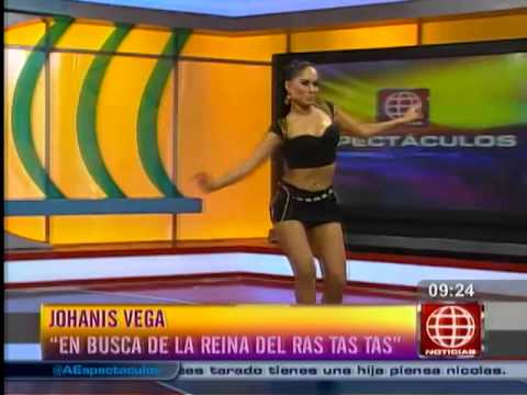 Johany Vegas y su sensual baile del ‘Ras Tas Tas’