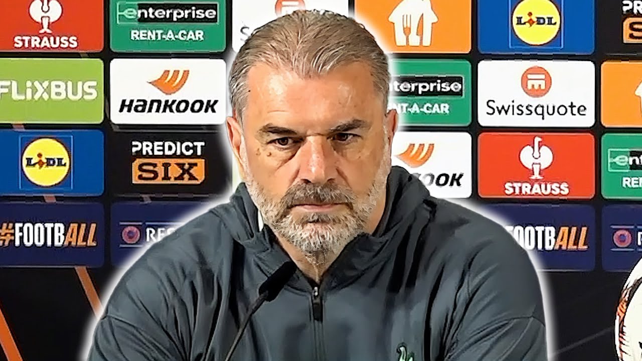 ⁣'I'M NOT A CLOWN!' 😡 | Ange Postecoglou | Tottenham v Man Utd | Europa League Final 🏆