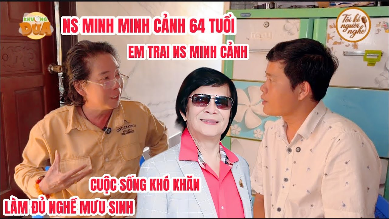 Khương Dừa thăm nhà NS MINH MINH CẢNH, 64 tuổi làm đủ nghề mưu sinh, bị tai biến không tiền điều trị