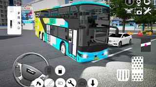 3D Driving Game  - Bus Double Decker Full Tour (HD) - Car Game Android Gameplay screenshot 5