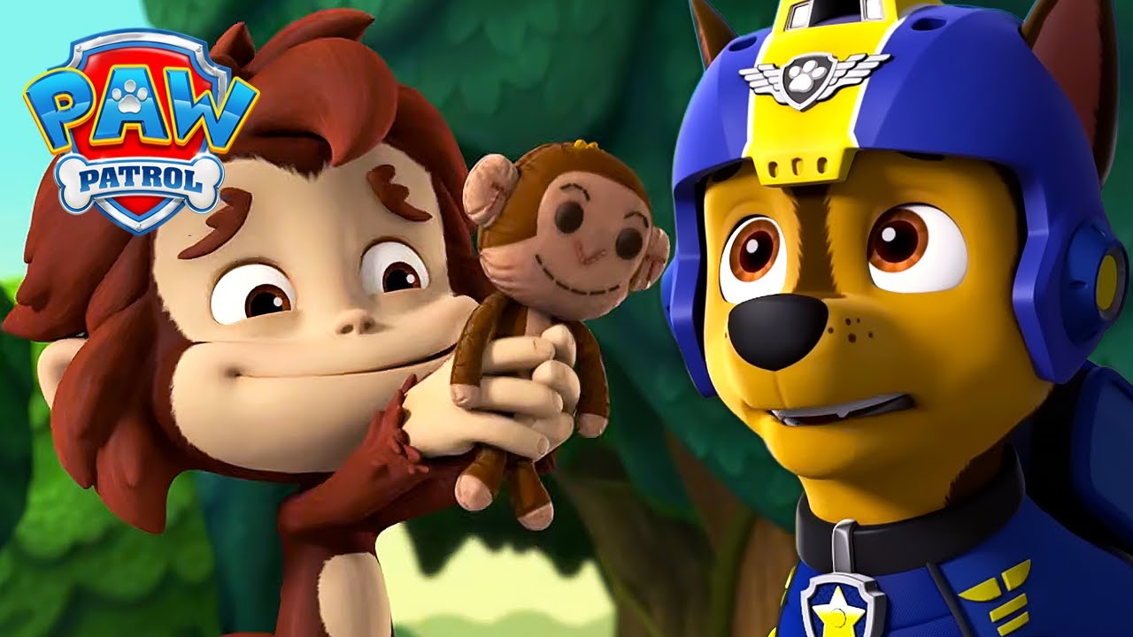 Tracker Vindt Big Hairy’s Knuffel! 🧸 | PAW Patrol Nederlands