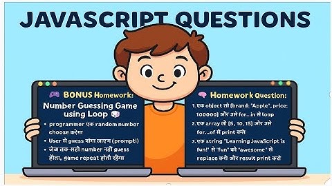 JavaScript Object & Array Full Practice 🔥 | Quiz Game Project | Udaan 1.0  JavaScript questions