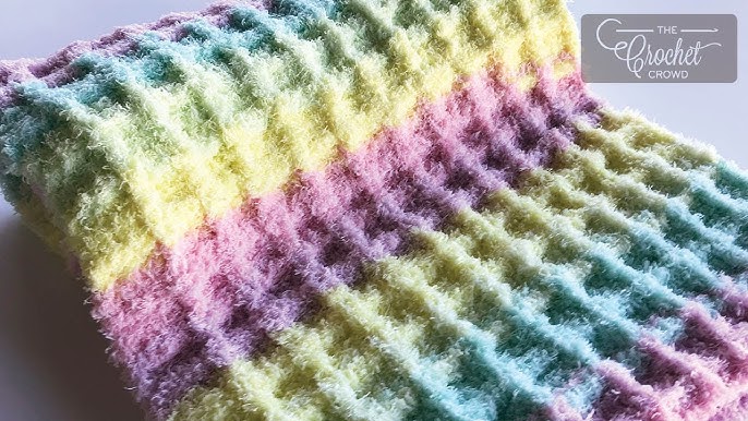 Easy Crochet Trendy Baby Blanket 