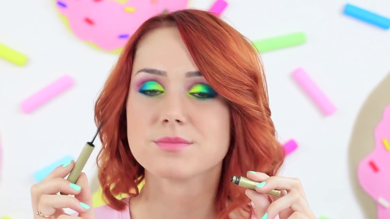 DIY Weird Makeup Ideas / Candy Makeup Tutorial [Troom Troom] YouTube