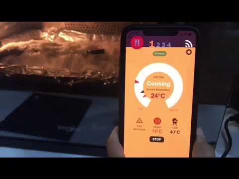 SH253D Wireless Smart Meat Thermometer - video from GrillMeater