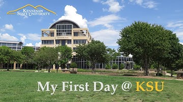 My First Day @ KSU