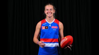 Cleo Buttifant has SUPER SPEED | Pick 11, Western Bulldogs | 2023 AFLW Draft