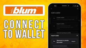How To Connect Blum To Wallet (2024) Step by Step Tutorial