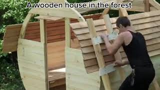 how i made the wooden house #woodwork #diy #howtobuild #handmade