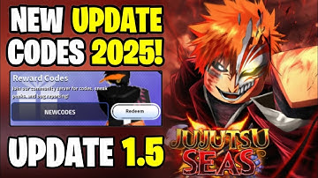 *NEW* ALL WORKING CODES FOR JUJUTSU SEAS IN 2025! ROBLOX JUJUTSU SEAS CODES