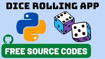 How To Make Rolling the Dice App - Python Tkinter GUI