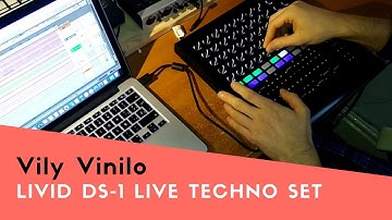 Techno Live Set // Vily Vinilo - Live (Unreleased tracks) LIVID DS-1