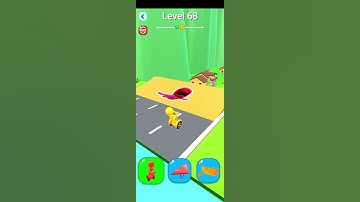 Shape-shifting Funny Race All Level Gameplay Walkthrough Master Level #177 BeamNG.drive #Shorts