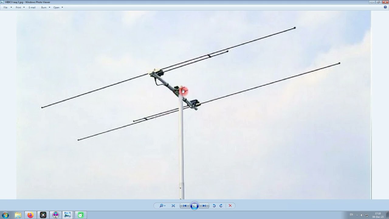 Яги HB9CV на 27 Мс