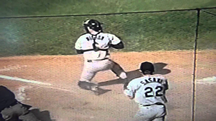 Cal Ripken, Jr. RBI Lost By Mark McLemore Throw