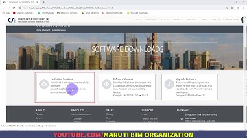 PART 1 - DOWNLOAD SAP 2000 OFFICIAL EVALUATION VERSION PROCEDURE