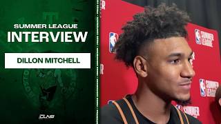Dillon Mitchell on his Breakout Celtics Game | Celtics Summer League Full Interview