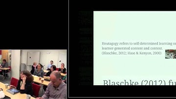 PhD Preso - Heutagogy and mobile social media